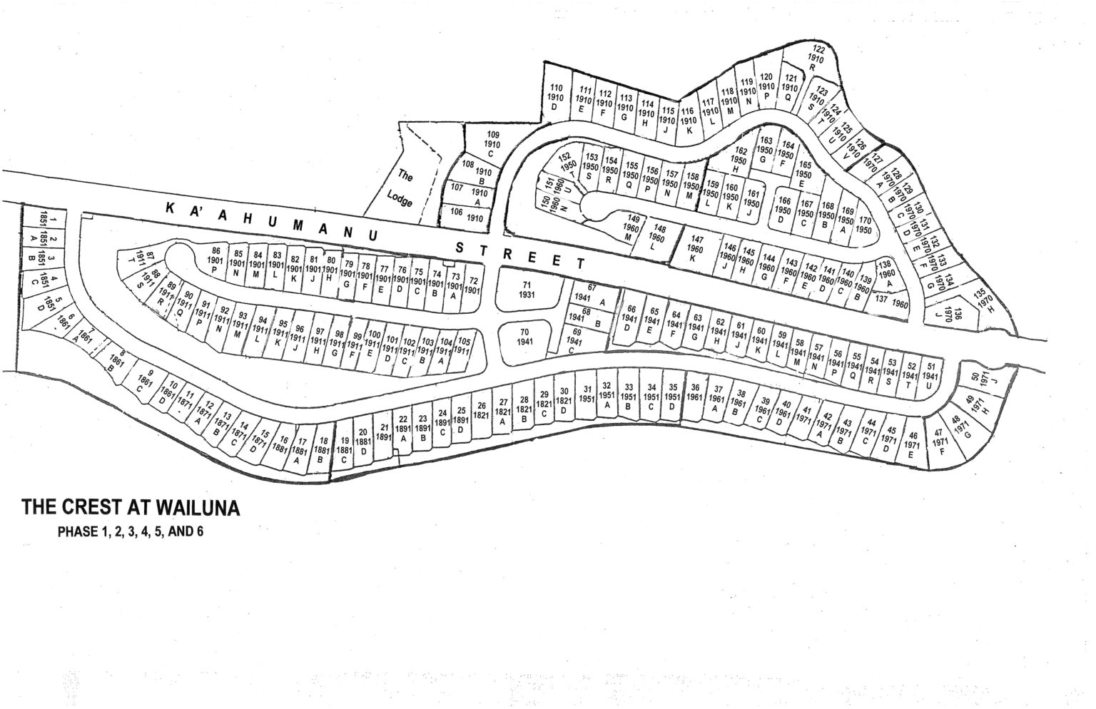 Maps The Crest at Wailuna